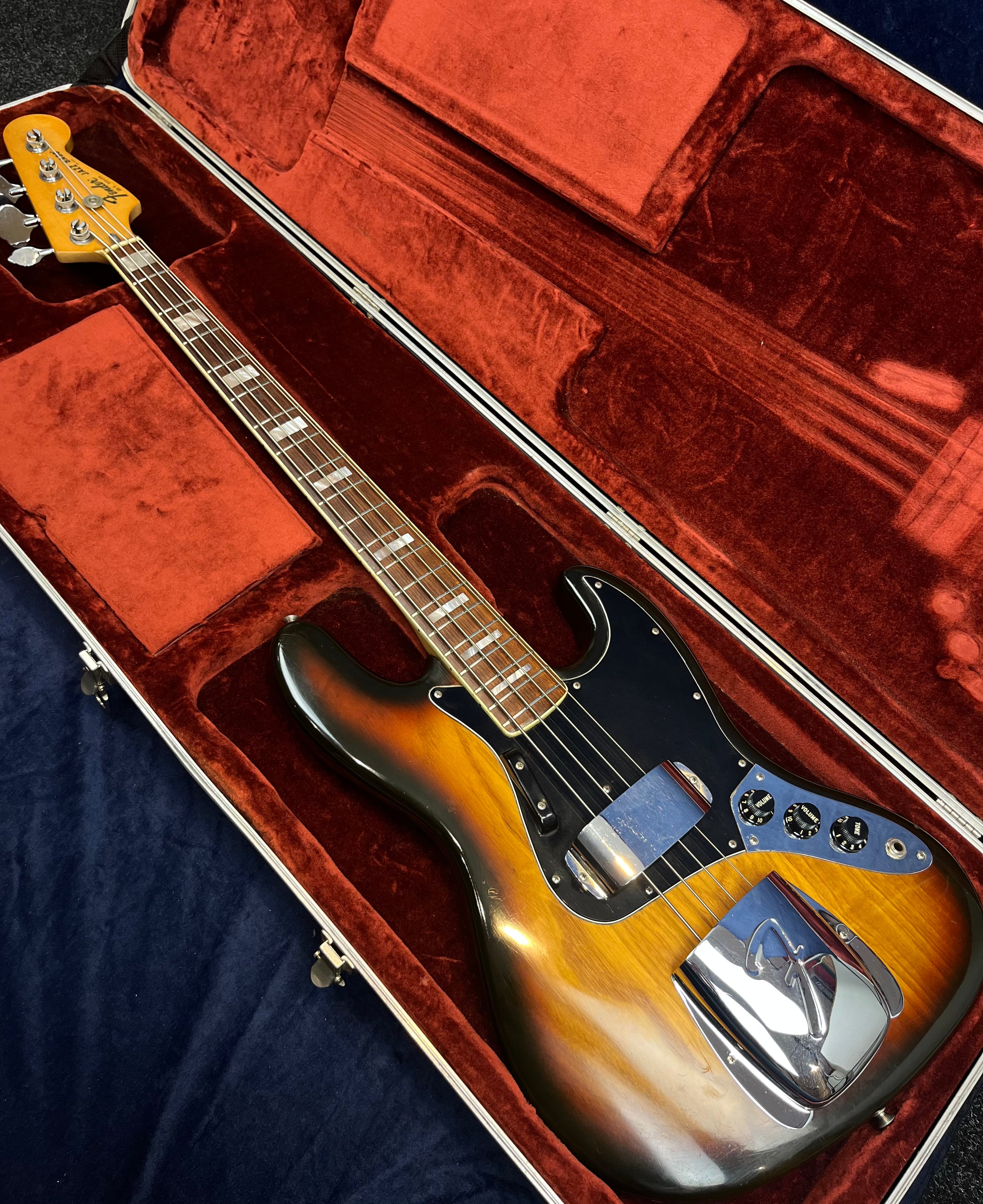 Fender USA Jazz Bass 1978 Sunburst