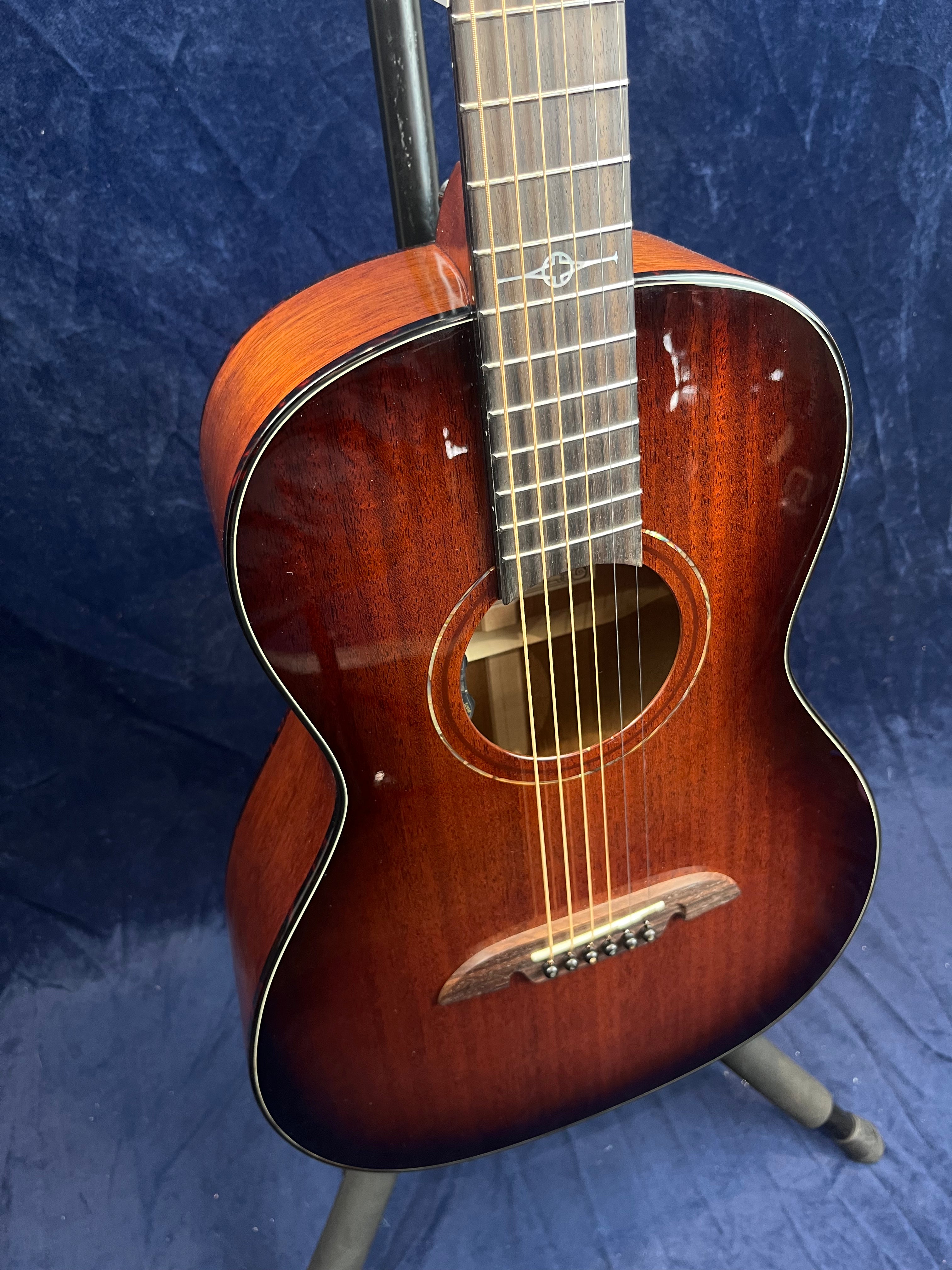Alvarez MP66E Electro Acoustic in Shadowburst with Case Pre-owned