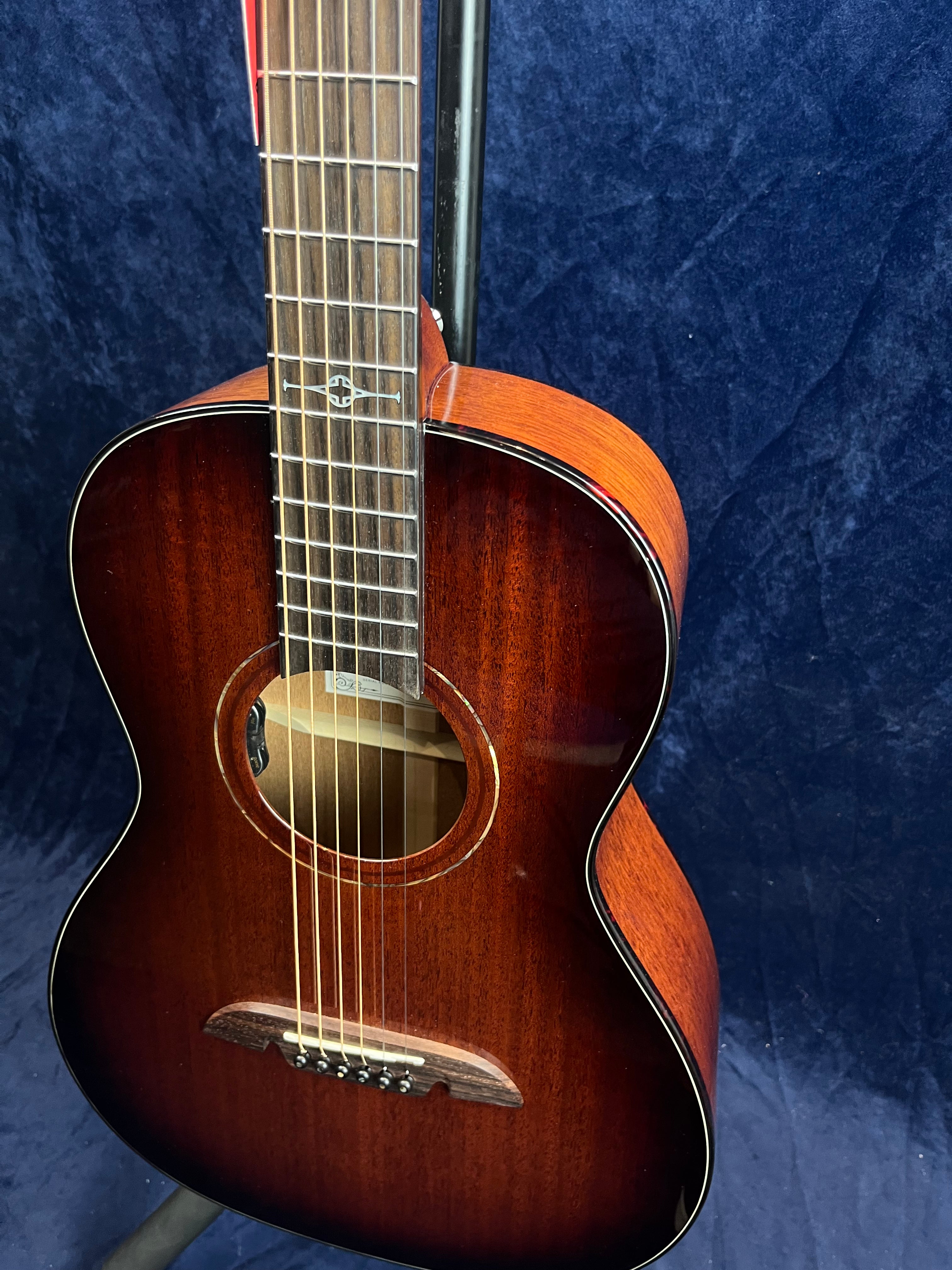 Alvarez MP66E Electro Acoustic in Shadowburst with Case Pre-owned