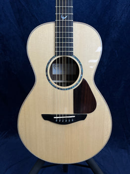 Faith FMEHG Mercury Parlour Spruce Rosewood in HiGloss Natural Pre-owned with Case
