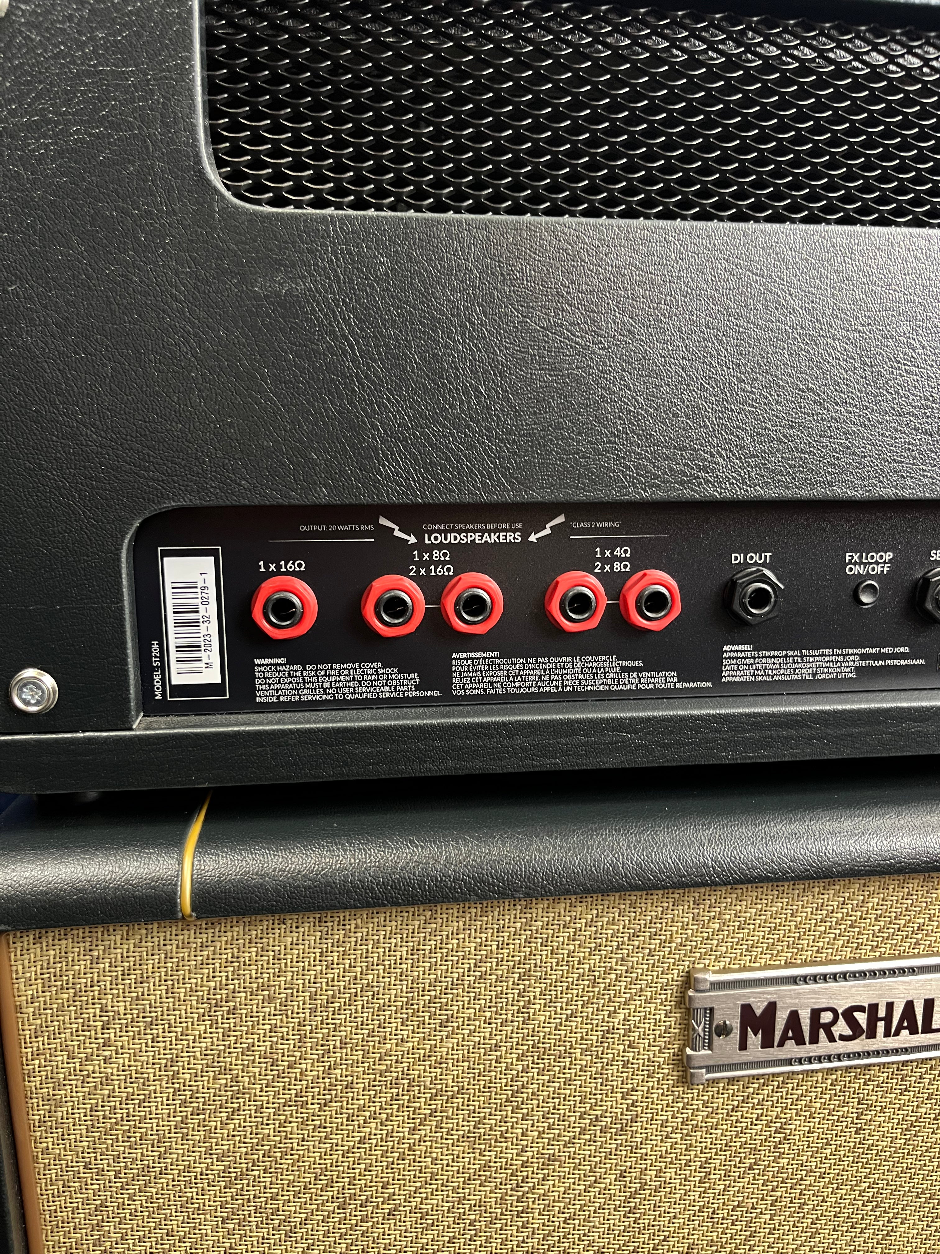 Marshall JTM Studio MkII ST20H + ST112 Cab Pre-owned