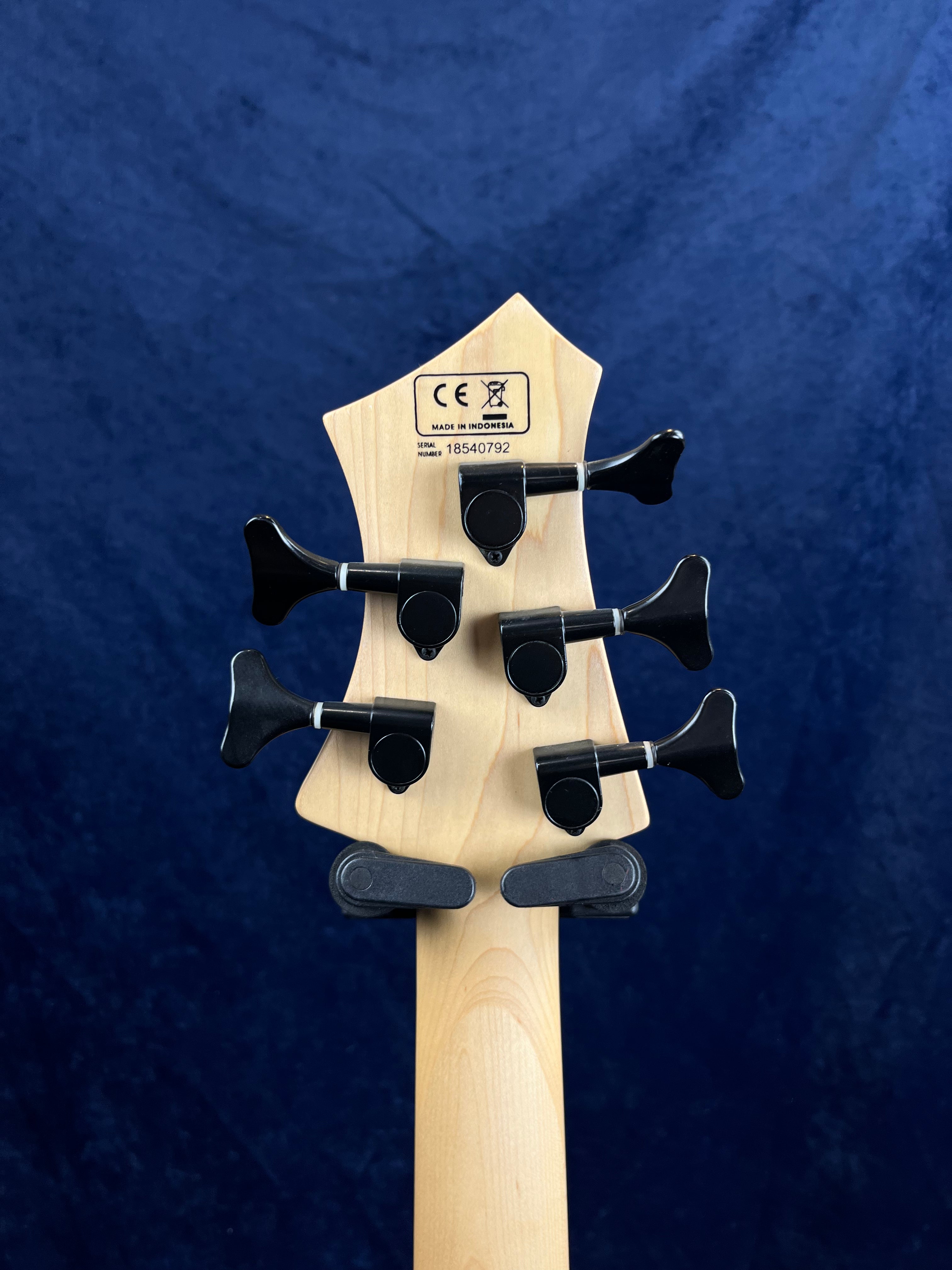 Sire Marcus Miller M2 5 String Bass in Transparent Black Pre-owned