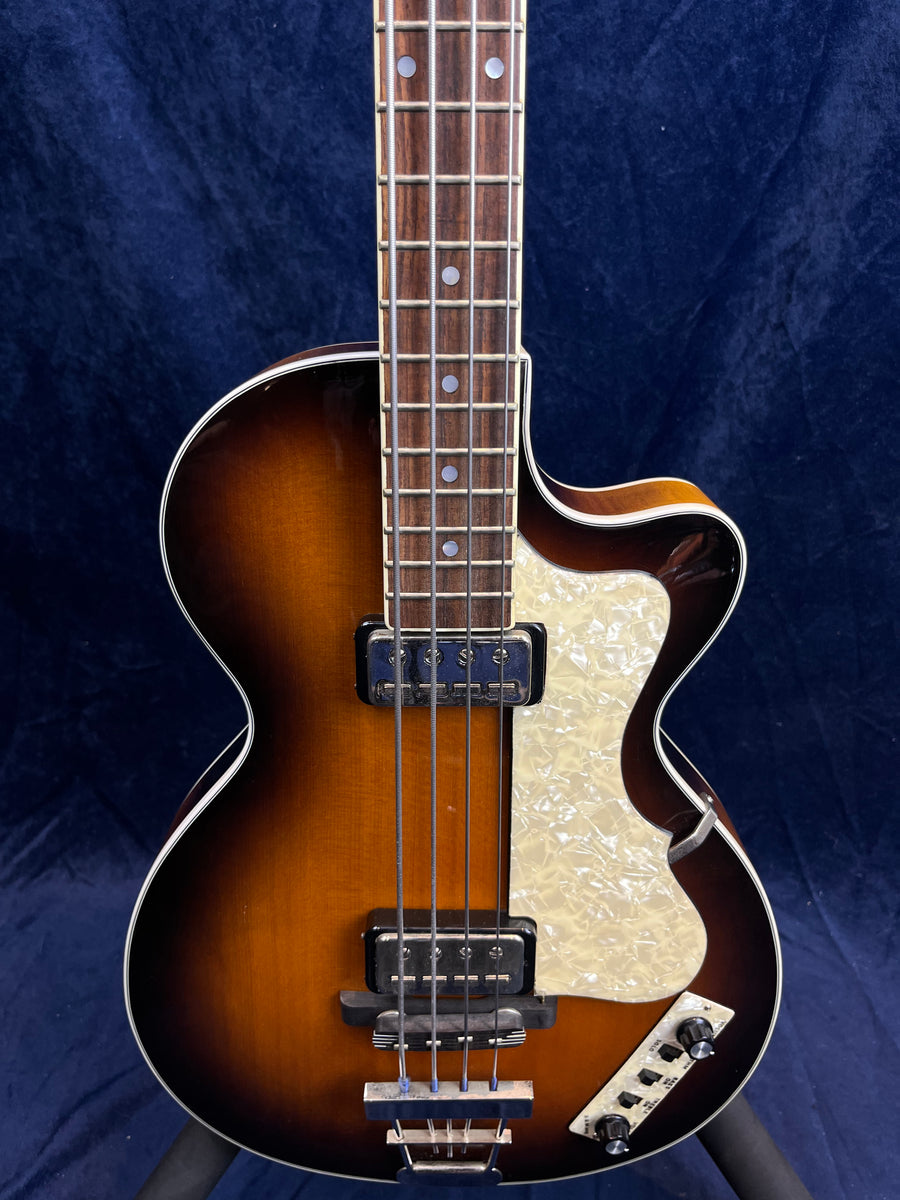 Hofner HCT-500/2-SB Club-Bass in 2 Tone Sunburst Pre-owned