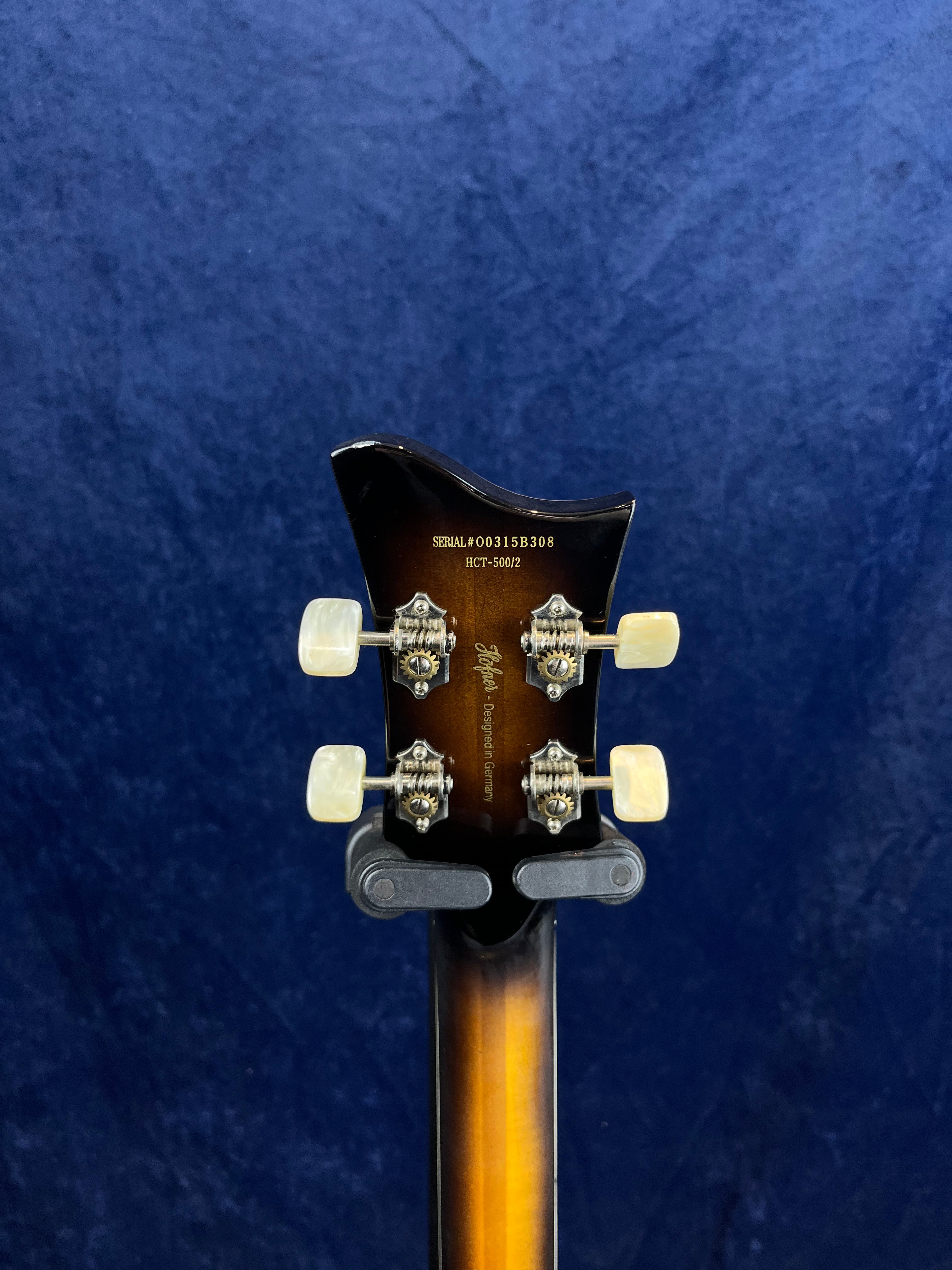 Hofner HCT-500/2-SB Club-Bass in 2 Tone Sunburst Pre-owned