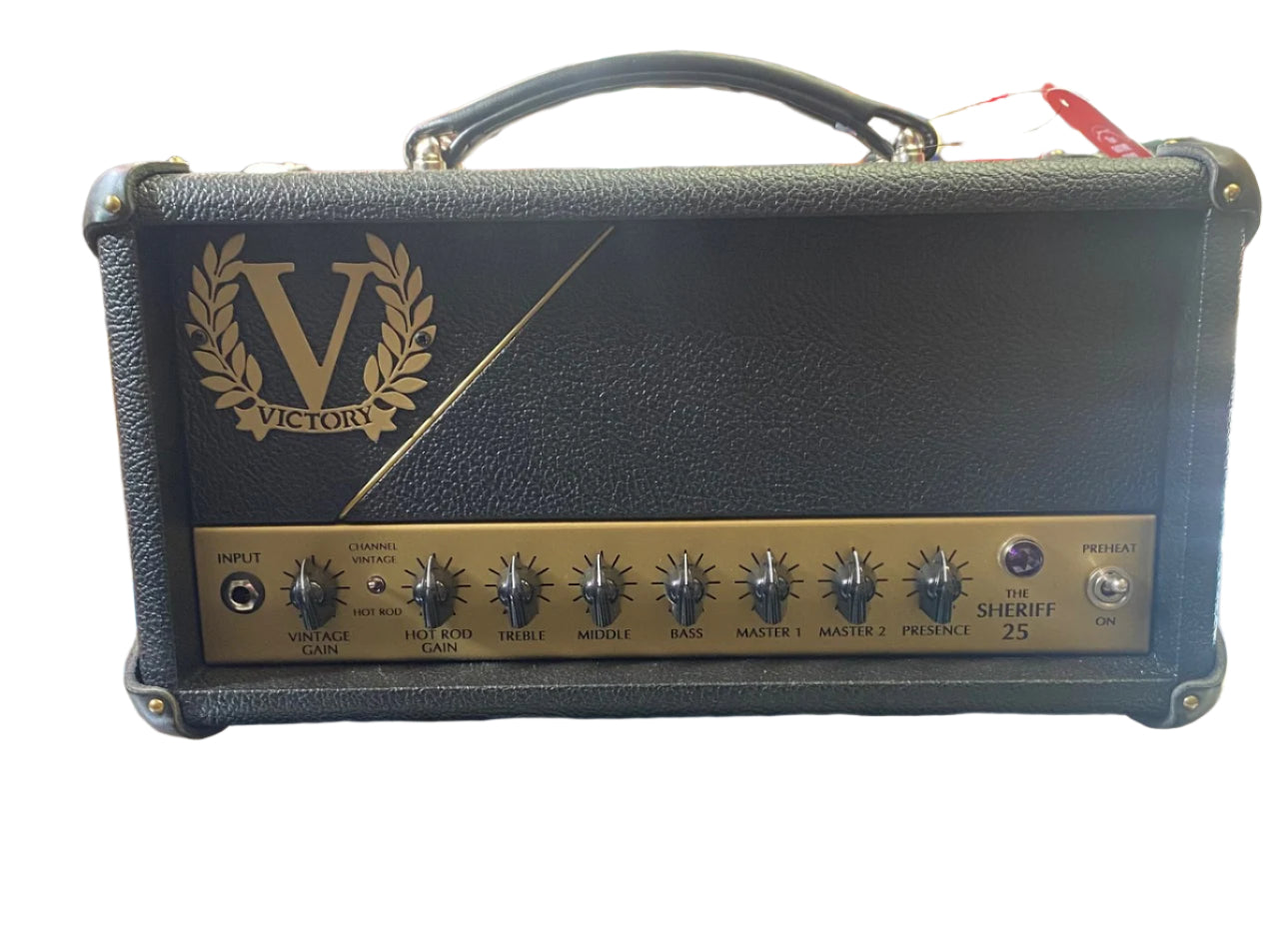 Victory The Sheriff 25 Compact Sleeve Amplifier Head with Flight Case Pre-owned