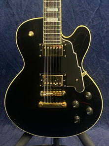 D'Angelico EX-SD Arch Top in Black Gold Hardware Pre-owned