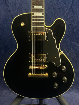 D'Angelico EX-SD Arch Top in Black Gold Hardware Pre-owned