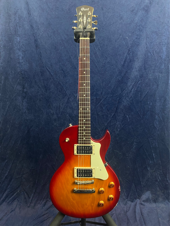 Cort CR100 Classic Rock Electric Guitar in Cherry Red Sunburst Pre-owned