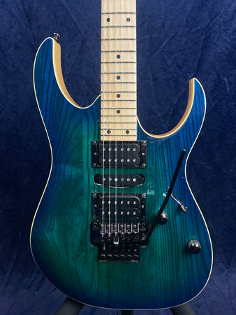 Ibanez RG370AHMZ RG Series in Blue Moon Burst Pre-owned