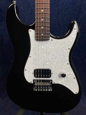Jet Guitars JS-400 S-Type Single HB Hardtail in Black
