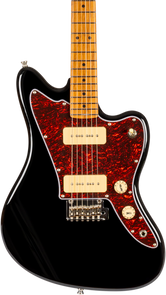 Jet Guitars JJ-300 Offset Electric Guitar P90s in Black