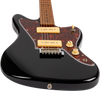 Jet Guitars JJ-300 Offset Electric Guitar P90s in Black