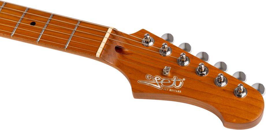 Jet Guitars JJ-300 Offset Electric Guitar P90s in Olympic White