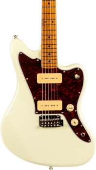 Jet Guitars JJ-300 Offset Electric Guitar P90s in Olympic White