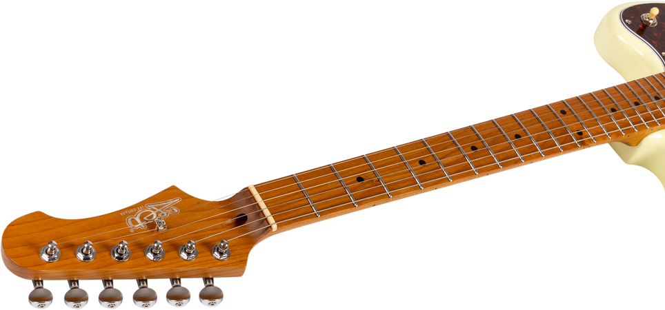 Jet Guitars JJ-300 Offset Electric Guitar P90s in Olympic White