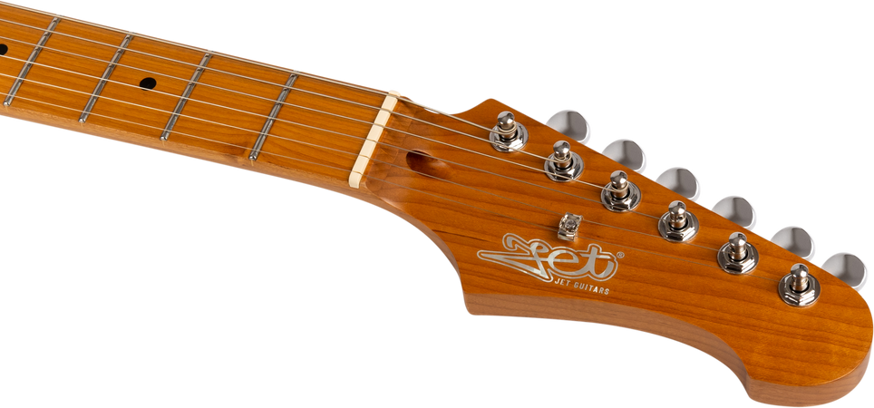 Jet Guitars JJ-300 Offset Electric Guitar P90s in Green