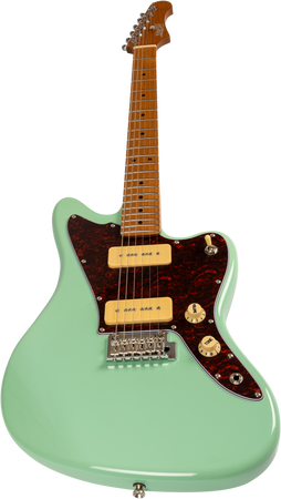 Jet Guitars JJ-300 Offset Electric Guitar P90s in Green