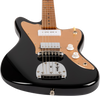 Jet Guitars JJ-350 Offset Electric Guitar H-P90 in Black