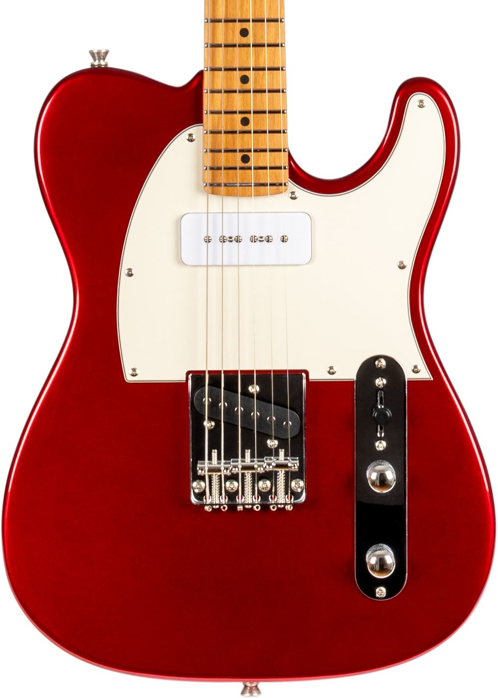 Jet Guitars JT-300 T Type P90-S in Candy Apple Red
