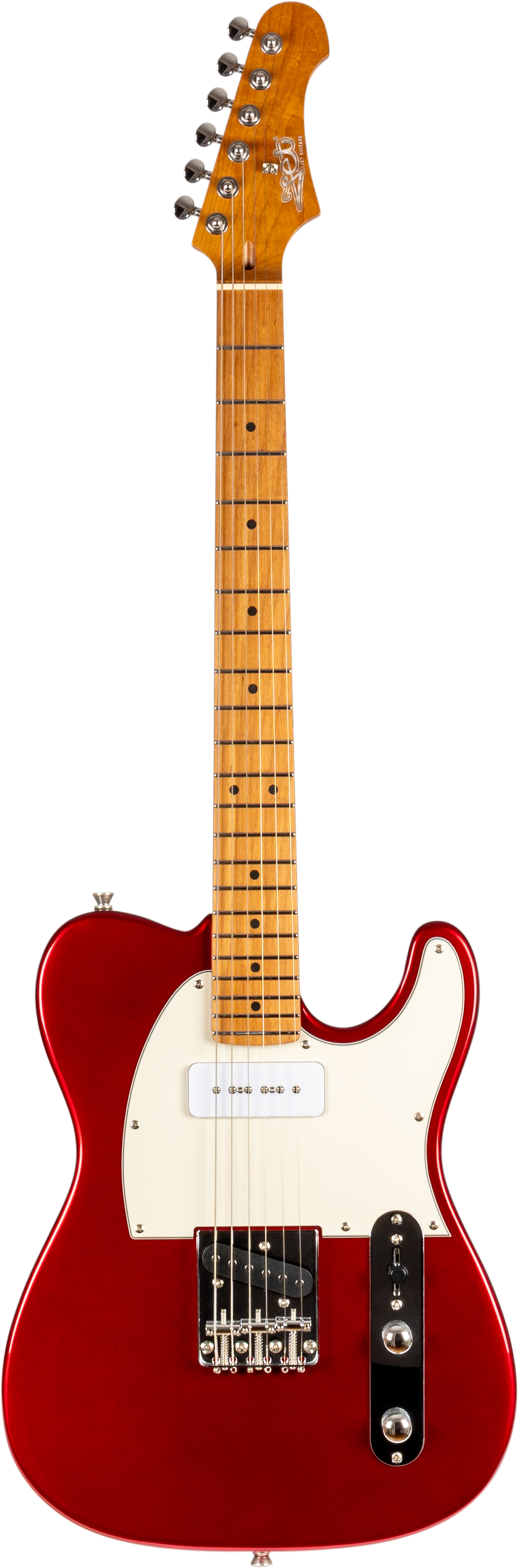 Jet Guitars JT-300 T Type P90-S in Candy Apple Red