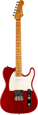 Jet Guitars JT-300 T Type P90-S in Candy Apple Red
