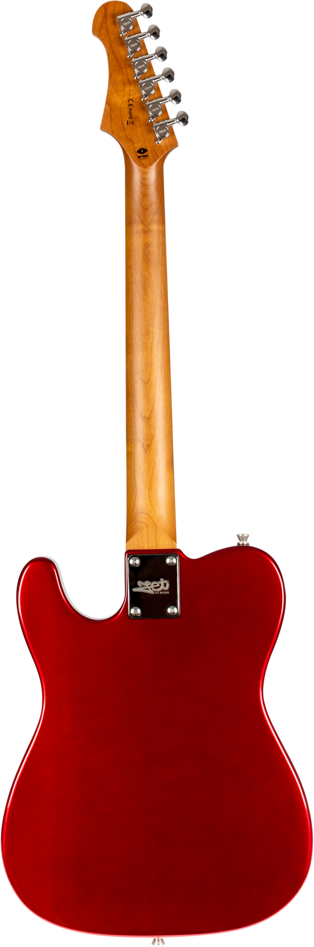 Jet Guitars JT-300 T Type P90-S in Candy Apple Red