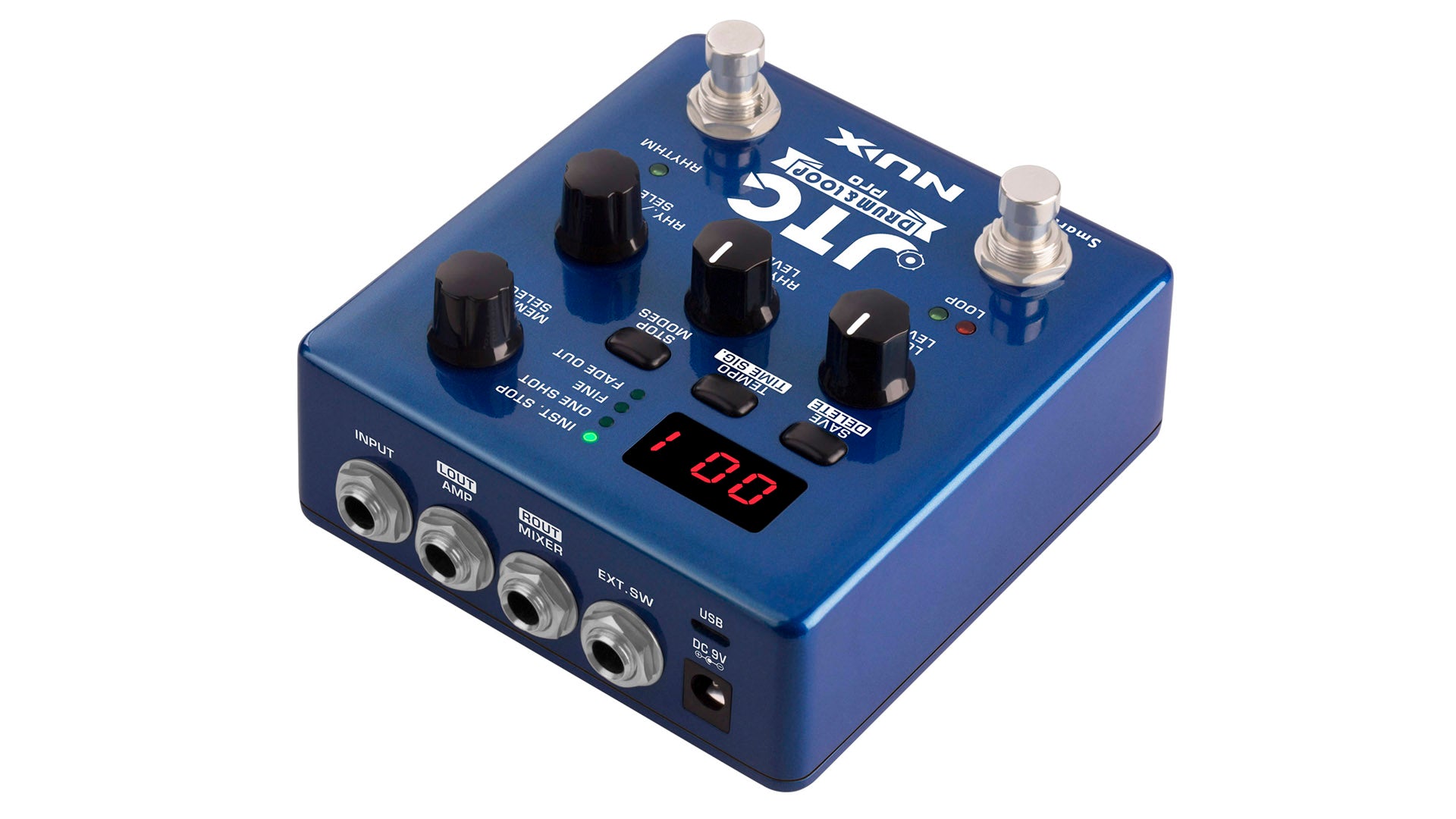 NUX JTC Drum + Loop PRO Dual Pedal