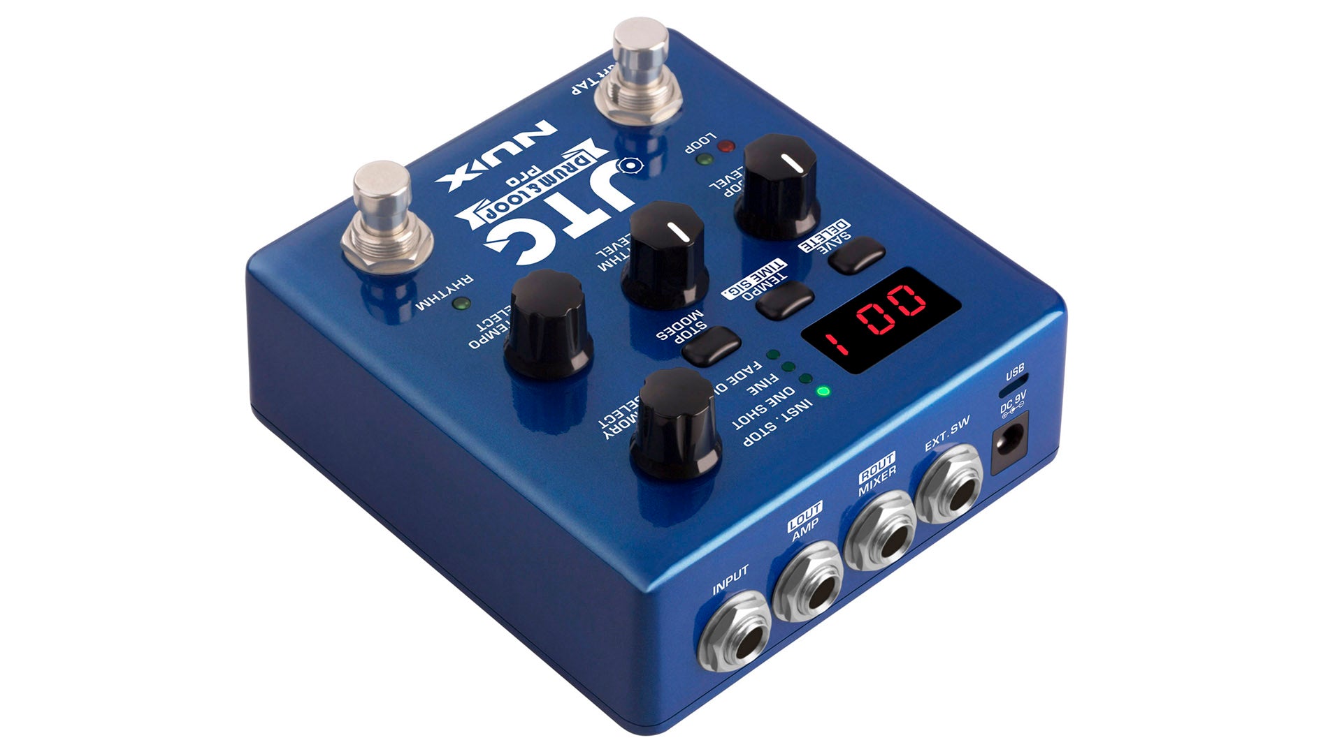 NUX JTC Drum + Loop PRO Dual Pedal