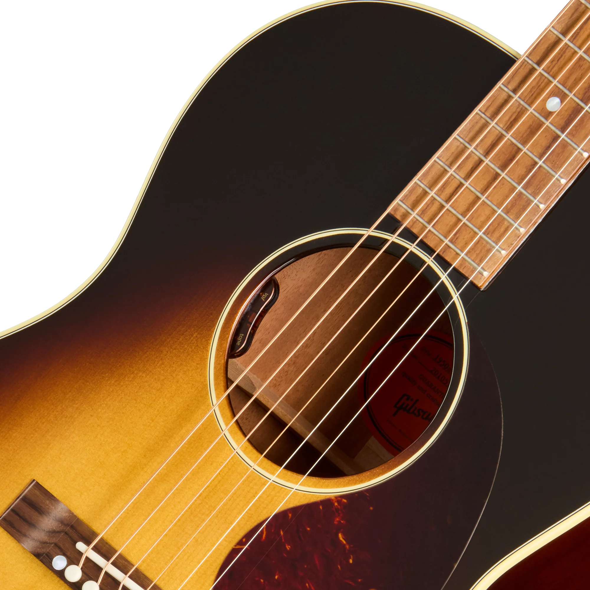 Guitare acoustique Gibson LG-2 50's Original finition Vintage Sunburst
