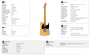 Fender Vintera II 50's Nocaster Maple Neck in Blackguard Blonde
