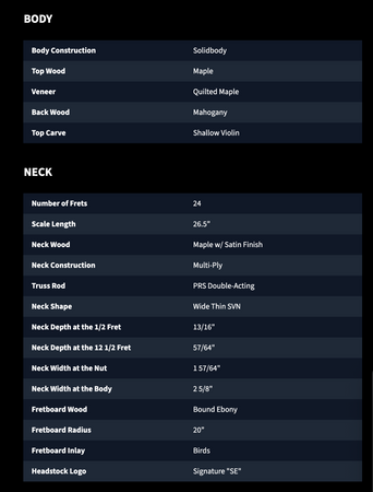 PRS SE Mark Holcomb SVN in Holcomb Blue Burst Ex-Demo
