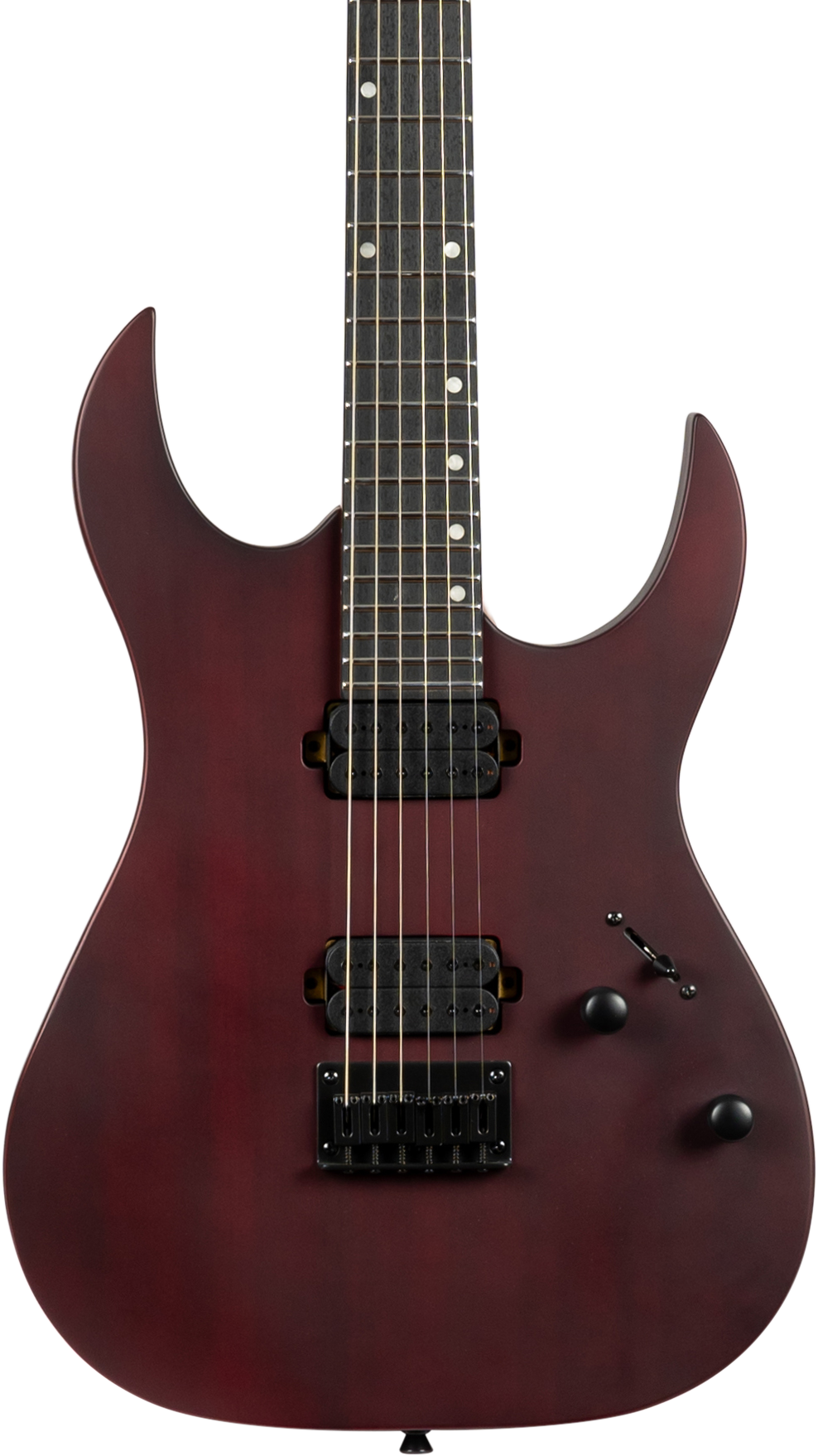 Spira S-400 Electric Guitar HH in Matt Wine Red