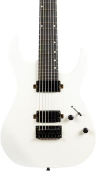 Spira S-407 Electric Guitar HH 7 String in Matt White