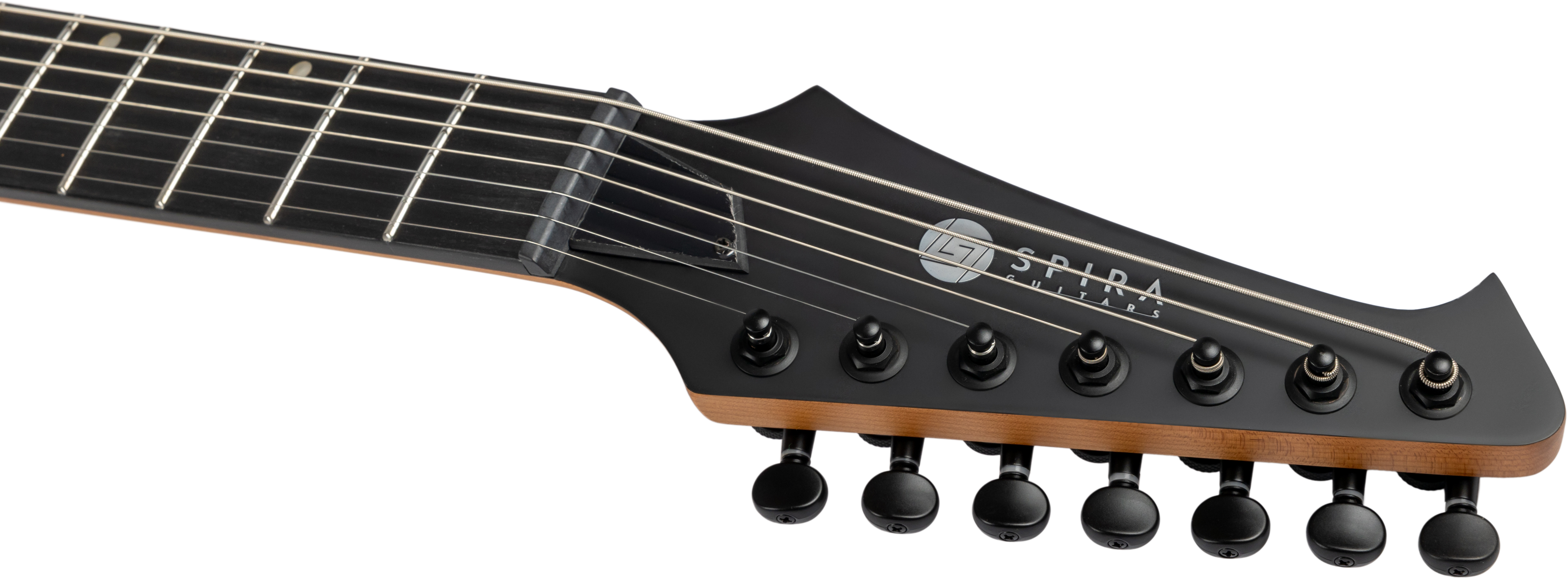 Spira S-407 Electric Guitar HH 7 String in Matt White