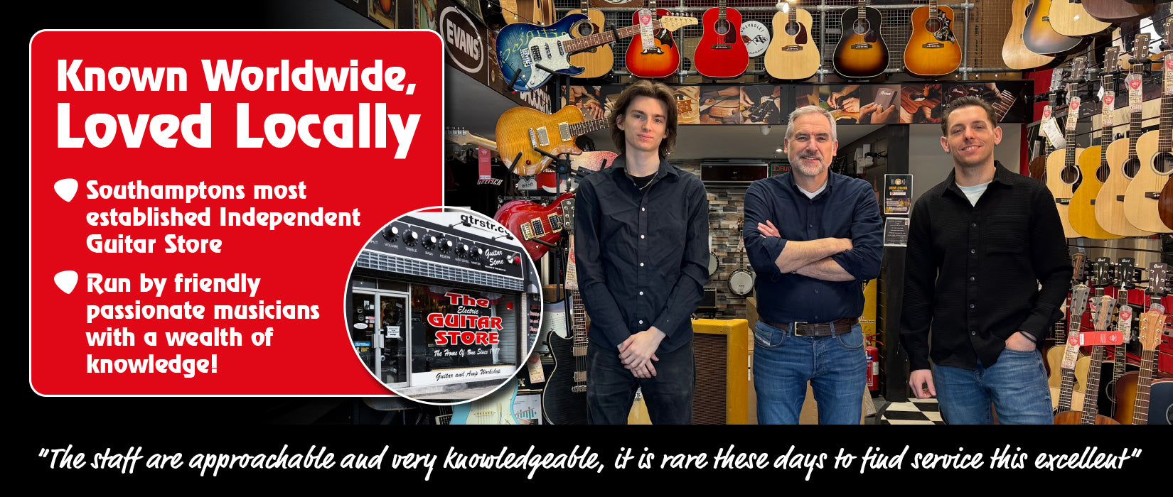 The Guitar Store Team