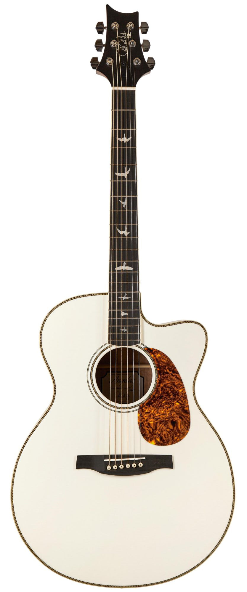PRS SE A20E Angelus Electro Acoustic in Gloss Antique White Top Small Mark