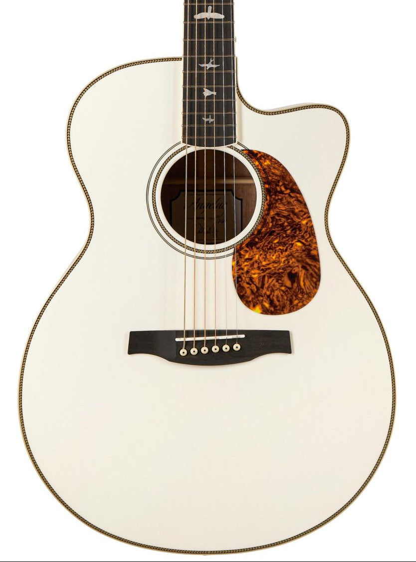 PRS SE A20E Angelus Electro Acoustic in Gloss Antique White Top Small Mark