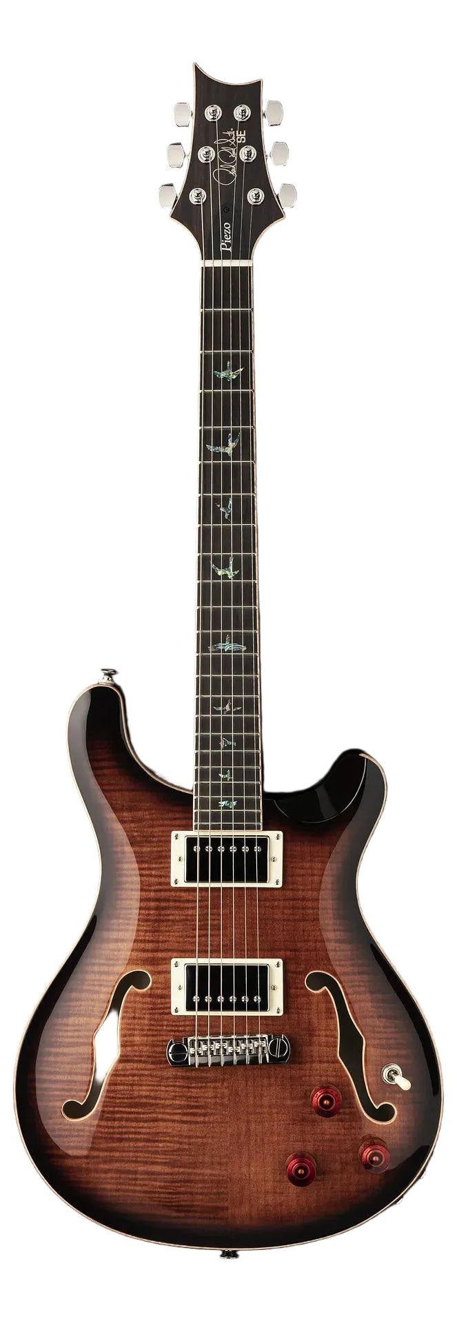 PRS SE Hollowbody II Piezo Noir Or Démo