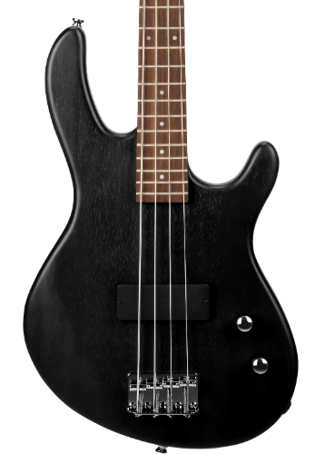 Cort Action Bass Junior in Open Pore Black
