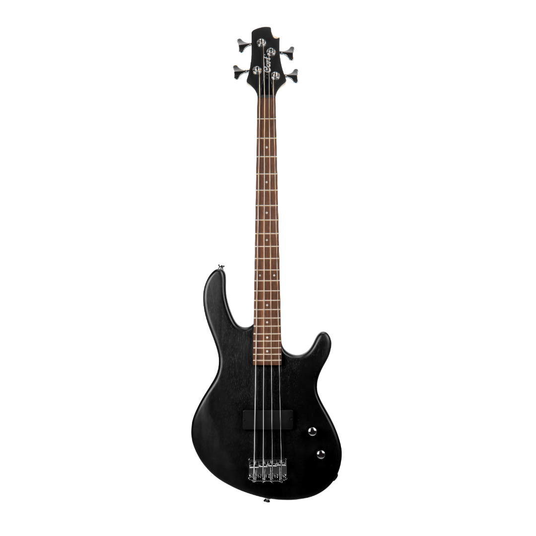 Cort Action Bass Junior in Open Pore Black