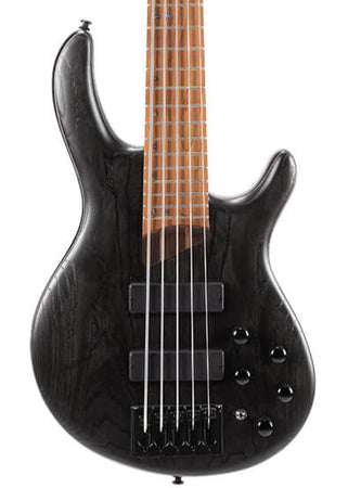 Cort B5 Element 5-String Bass in Open Pore Trans Black
