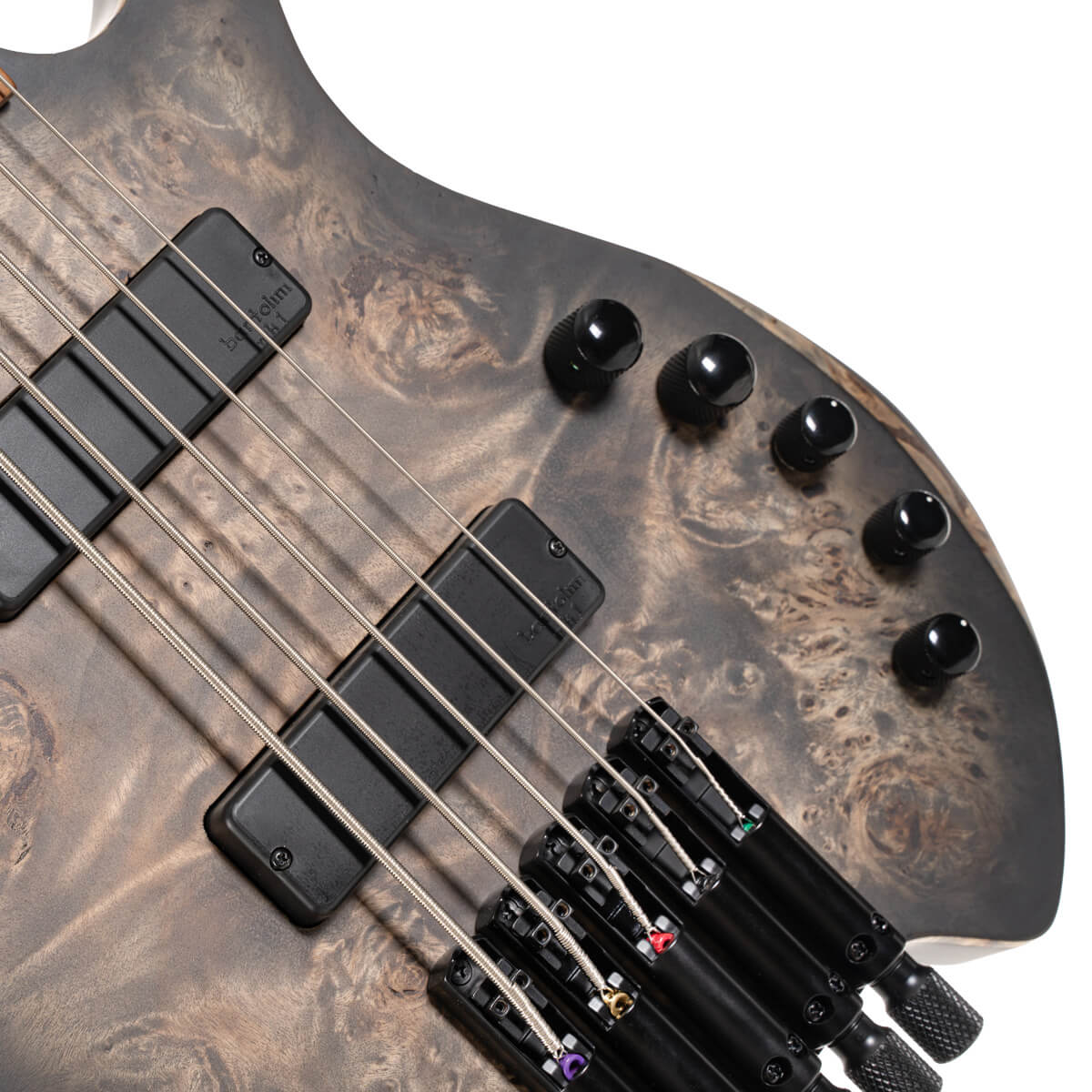 Cort Space 5 Headless 5 String Bass in Star Dust Black