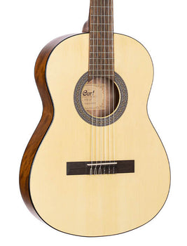 Cort AC70 3/4 Classical Guitar in Open Pore Natural with Bag