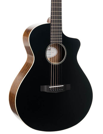 Cort Core-MC Ovangkol Electro Acoustic in Black Top Semi-Gloss