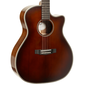 Cort Essence GA4 Special Electro Acoustic in Brown Burst Semi Gloss
