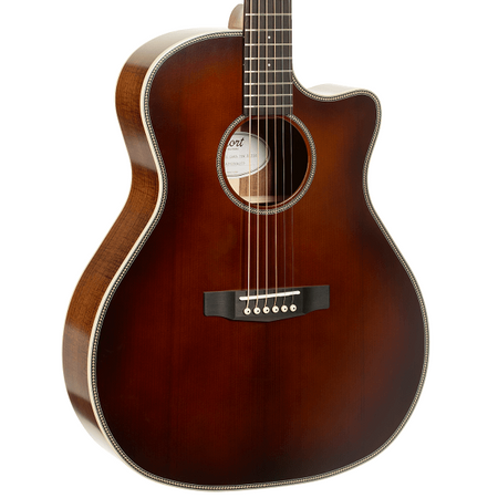 Cort Essence GA4 Special Electro Acoustic in Brown Burst Semi Gloss