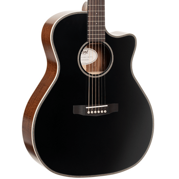 Cort Essence GA4 Special Electro Acoustic in Black Top Semi Gloss