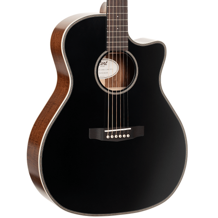 Cort Essence GA4 Special Electro Acoustic in Black Top Semi Gloss