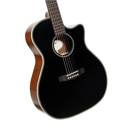 Cort Essence GA4 Special Electro Acoustic in Black Top Semi Gloss