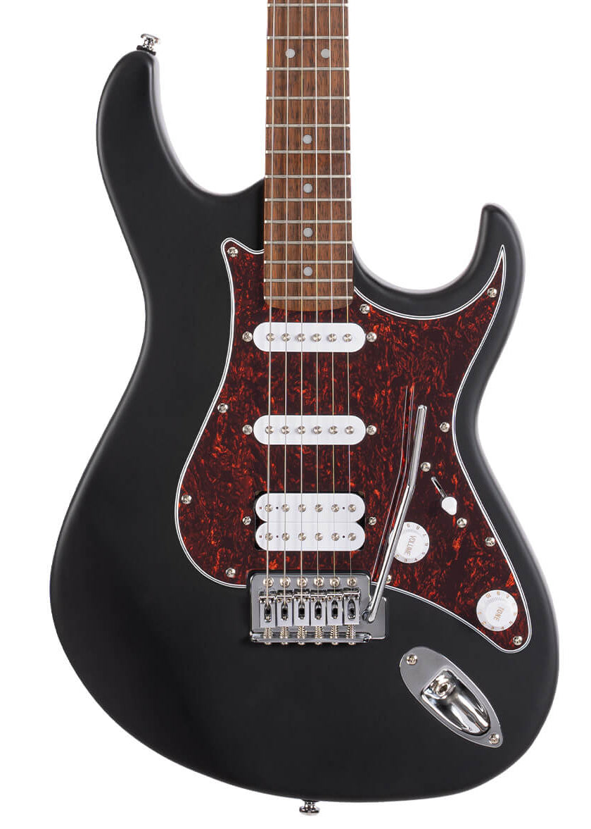 Guitare électrique Cort G110 HSS Open Pore Black